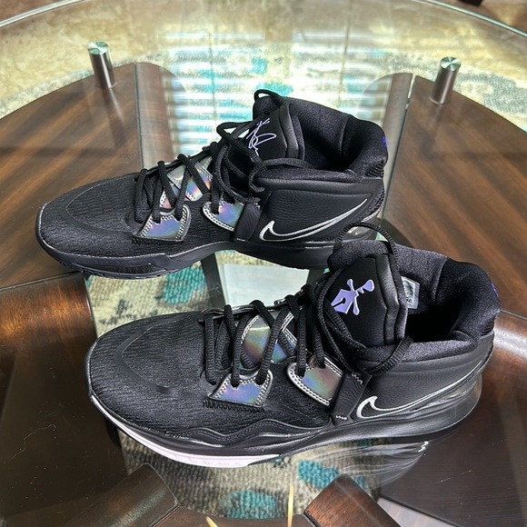 New Nike Kyrie Infinity Black metallic Silver Mens‎ size 11 - Picture 4 of 12
